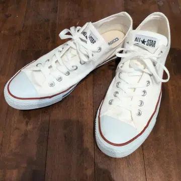 Converse All Star 로우컷 화이트