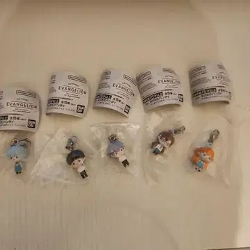 에반게리온 메지루시 액세서리 전 5종 컴플리트 즉시 구매 가능