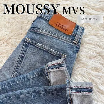 인기 moussy 마우지 MVS FLARE 플레어 데님 26인치