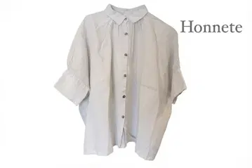Honnete 오네트 새상품 여성용 반팔 셔츠 샘플 폴란드제