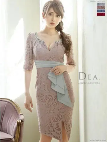 Dea. by ROBE de FLEURS 레이스 드레스