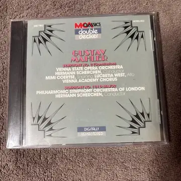 말러 교향곡 제1번 제2번 헤르만 쉘헨 CD