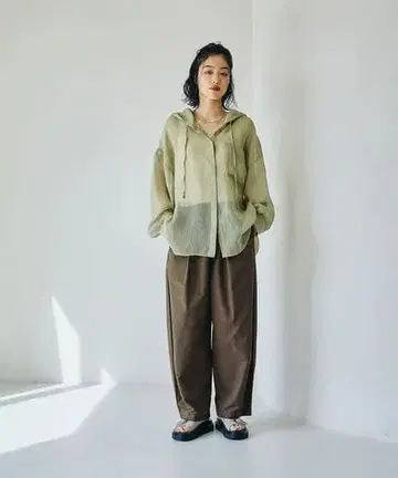 LEPSIM 이지 코쿤 팬츠 2 브라운