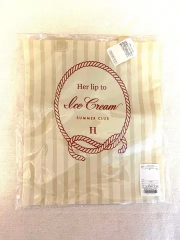 herlipto HLT Ice Cream Tote beige