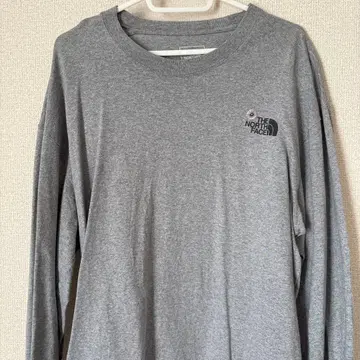 THE NORTH FACE 긴팔 티셔츠 그레이