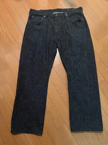 풀카운트 1101 BKSrtaightBlackSelvedgeDenim 38