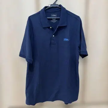 새상품급 L.L.Bean 피케 셔츠 네이비 트래디셔널 핏