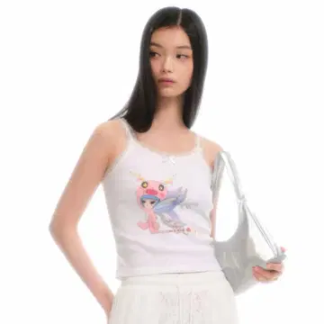 무신사 스탠다드 우먼즈 MY 크롭 슬리브 탑