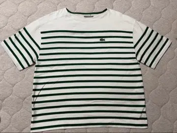 LACOSTE 보더 반팔 T셔츠 34