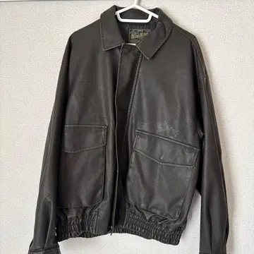 BEAMS HEART 가죽 자켓 다크 브라운