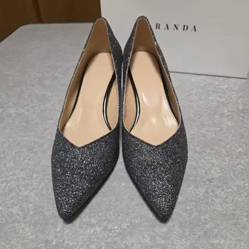 RANDA 글리터 펌프스 25cm