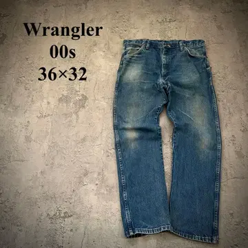 00s [ Wrangler ] 랭글러 ( 36 x 32 ) 카우보이 컷 데님*히게