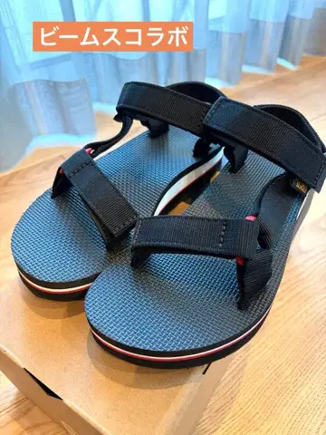 테바 블랙 스포츠 샌들 허리케인