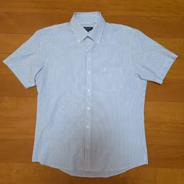 BLACK LABEL CRESTBRIDGE 반팔 셔츠 L 스트라이프