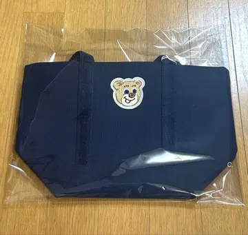 [리뉴얼품] 페이러 올드 테디 와펜 토트백 네이비 L