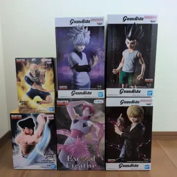 HUNTER x HUNTER 피규어 6종 세트 곤 키루아 크라피카 등