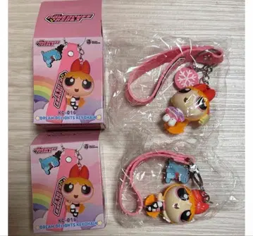 [미개봉 새상품] THE POWER PUFF GIRLS 키체인 블라썸