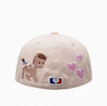 PONY EMBROIDERY CAP PINK