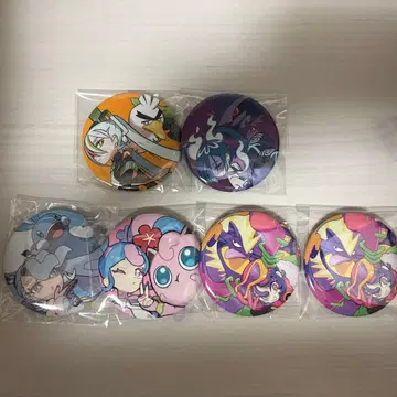 포케미쿠 VOLTAGE Live! 캔뱃지 고스트 격투 외 세트
