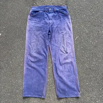 70s 데님 페인터 팬츠 SCOVILL 지퍼