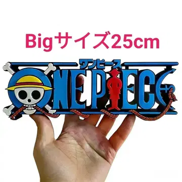 원피스 로고 피규어 가로 25cm