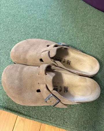 BIRKENSTOCK 보스턴 스웨이드 샌들 42