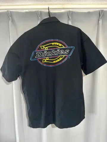 Dickies 디키즈 반팔 워크 셔츠 백 프린트 M 사이즈