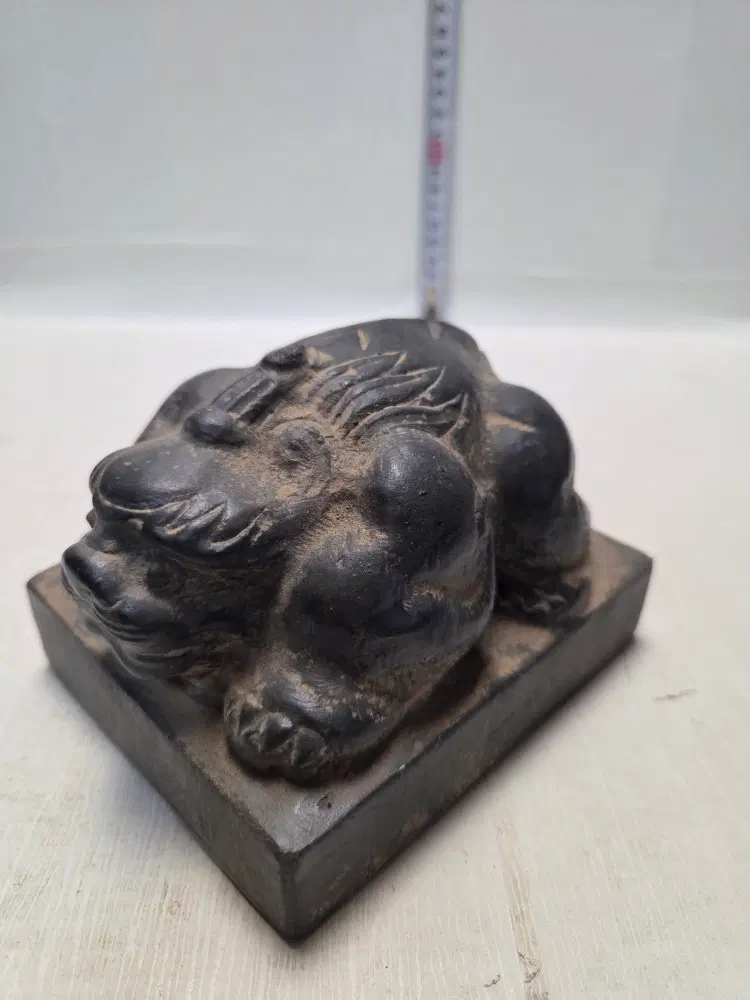자사석 비슈 옥쇄 길이12cm무게1.4kg