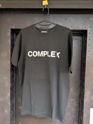 T셔츠 COMPLEX(킷카와 코지/호테이 토모야스) 일본일심 2024(블랙/피스하트) L