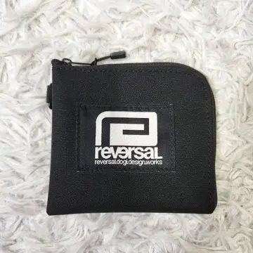 새상품급 reversal 리버설 지갑 코인 케이스 블랙
