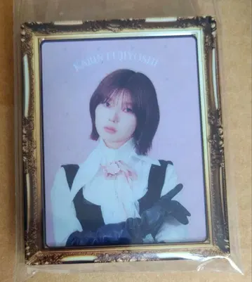 후지요시 카린 액자 마그넷 사쿠라자카46 사쿠라자카 카페 cafe 굿즈