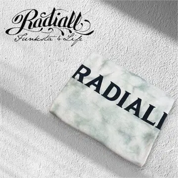 RADIALL 라디얼 로고T셔츠 타이 다이 M