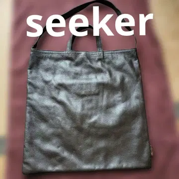 seeker 2way 가죽 토트백