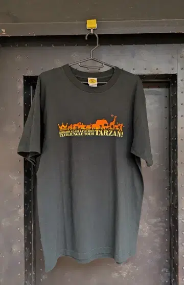 T셔츠 킷카와 코지 LIVE 2007 CLUB JUNGLE TOUR TARZAN! L