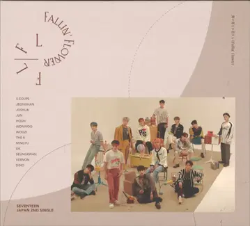 SEVENTEEN 초회 한정판 A 떨어지는 꽃잎 (Fallin' Flower)