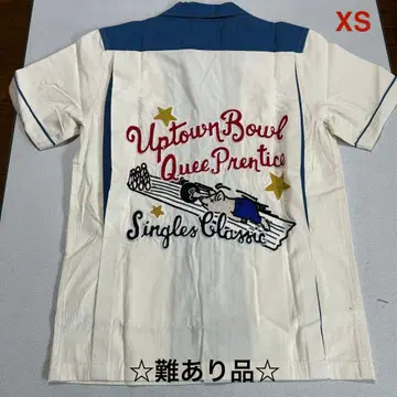 STUDIO D'ARTISAN 레어 볼링 셔츠 남성용 XS 미사용품