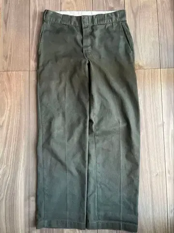 00s Dickies 874 워크 팬츠 치노 팬츠 그린 올리브