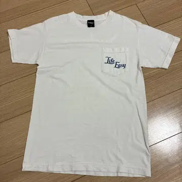 Suchmos Life Easy 포켓 부착 T셔츠 S 사이즈