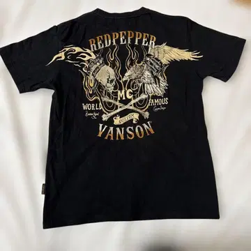 VANSON x RED PEPPER 콜라보 자수 M