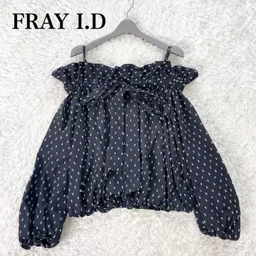 새상품급 2way 프레이 아이디 오프숄더 퍼프 슬리브 블라우스 2025
