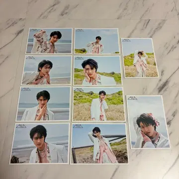 새상품 M!LK 소노 슌타 생사진 생탄 10장 컴프