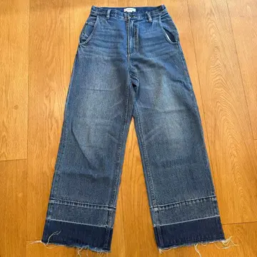 AMERI vintage 데님 WIDE STRAIGHT DENIM