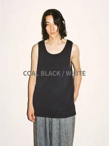 [ 컨디션 최상 ] LIDNM MVS LAYERED TANK TOP