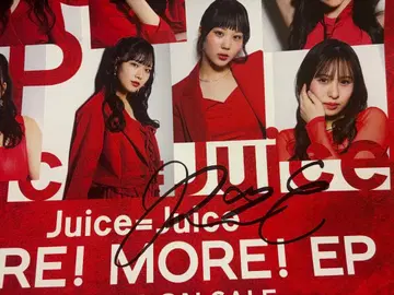 Juice=Juice 에바타 히사키 친필 사인 포스터