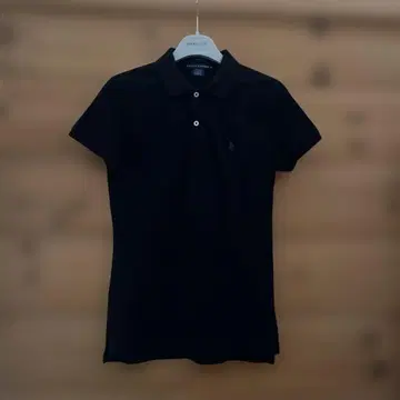 POLO 랄프 로렌 피케 셔츠 블랙 M