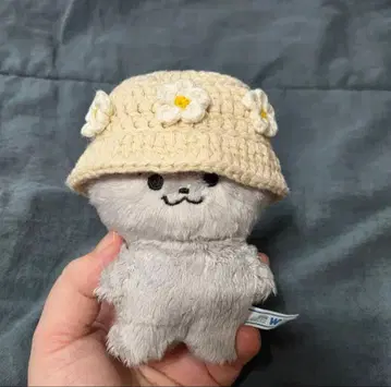 10cm 봉제 인형용 니트 버킷햇
