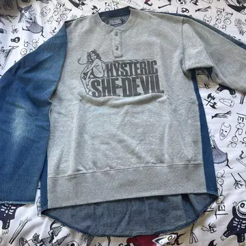 HYSTERIC GLAMOUR SHE DEVIL 맨투맨