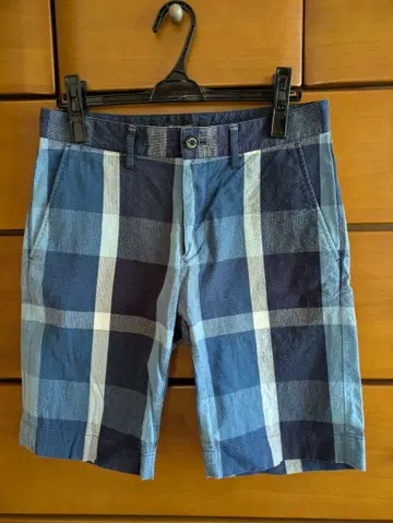 BLACK LABEL CRESTBRIDGE 체크 무늬 숏팬츠 73
