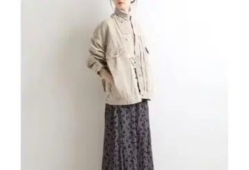 IENA 컬러 치노 리메이크 루즈 블루종