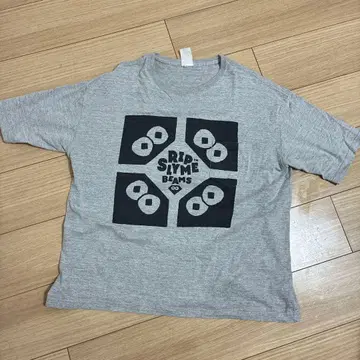 RIP SLYME BEAMS 콜라보 포켓 티셔츠 그레이